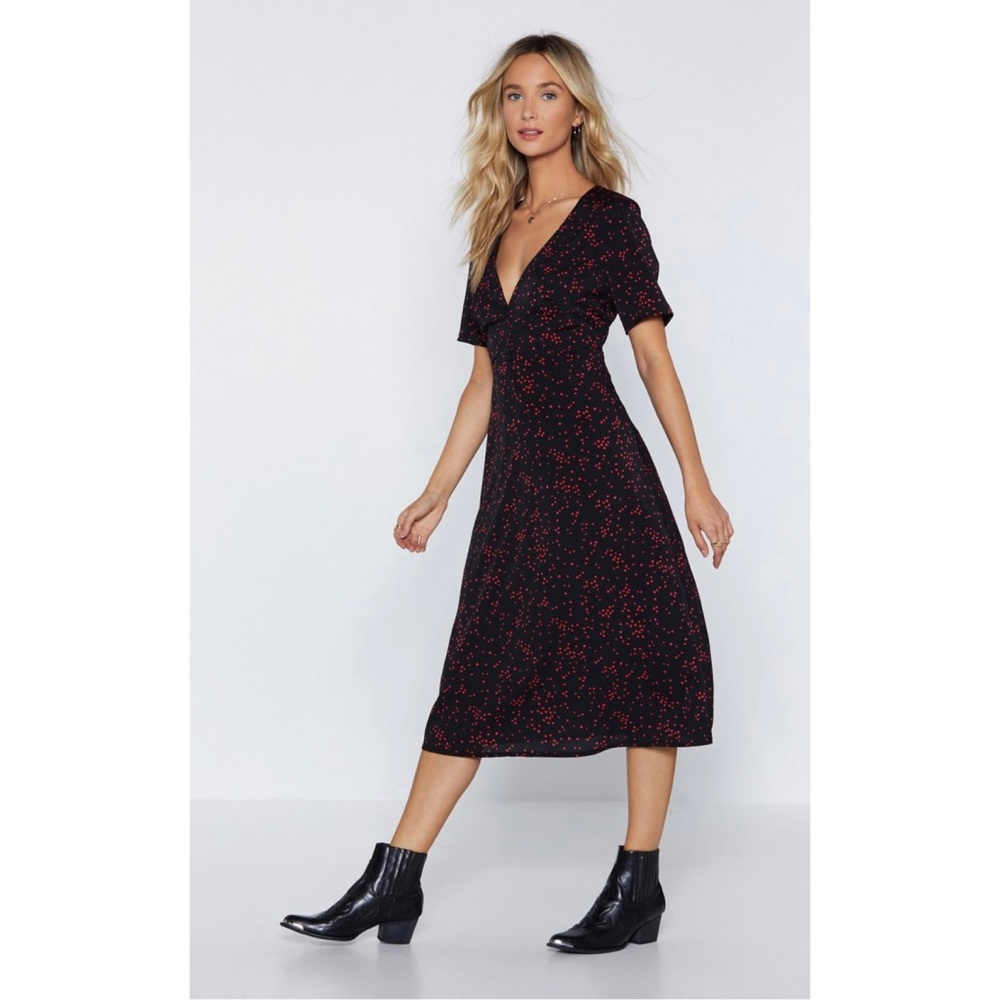 Nasty Gal midi dress NWT!
